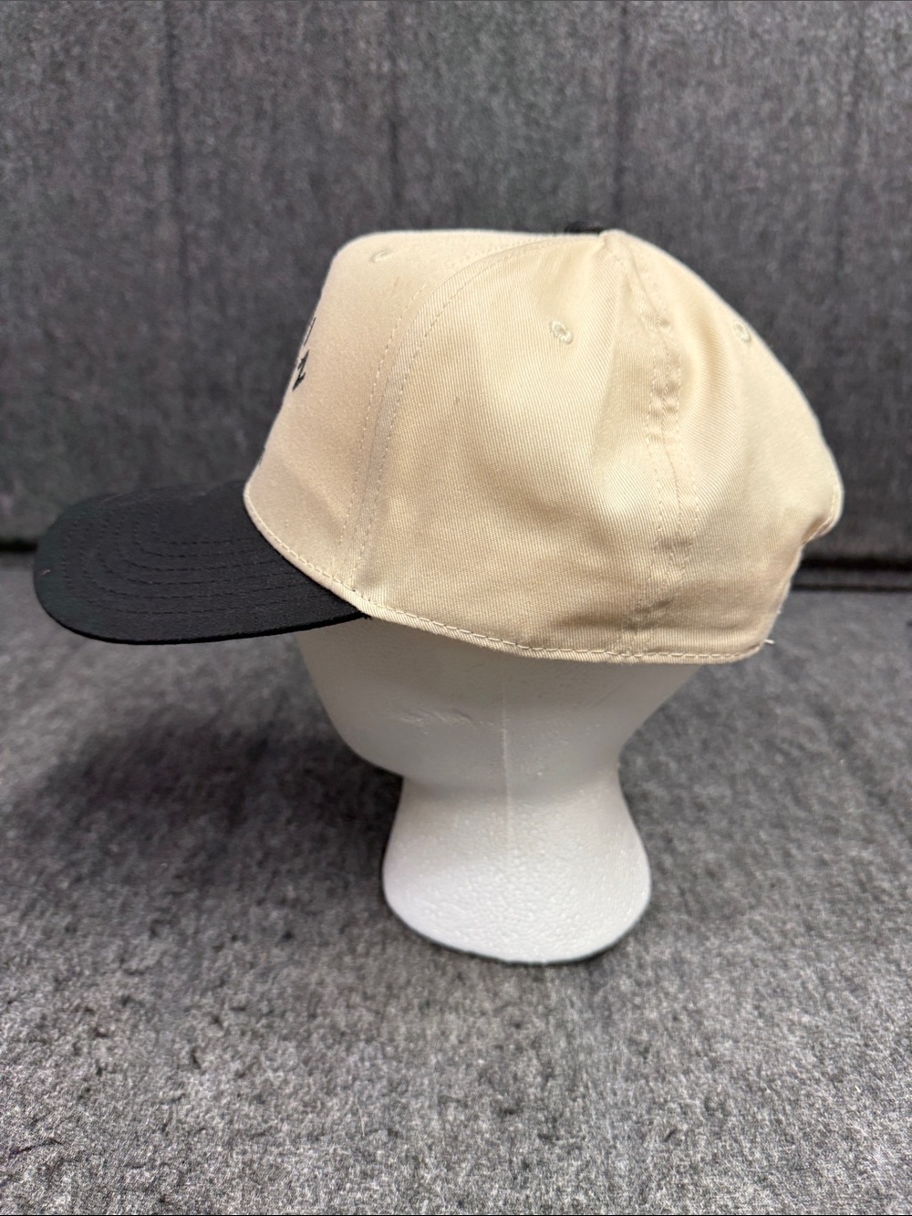 OTTO Black Brim Cream Interior Two-Tone Baseball Cap - Picture 3 of 6